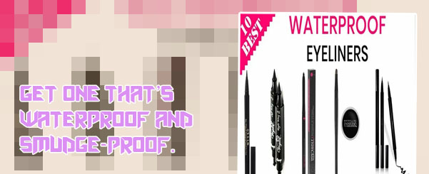 Best smudge proof eyeliner pencil