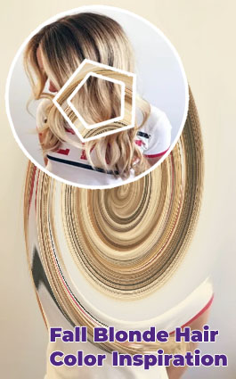 Blonde hair color fall
