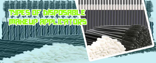 Disposable makeup applicators