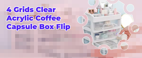 Dressing table storage containers