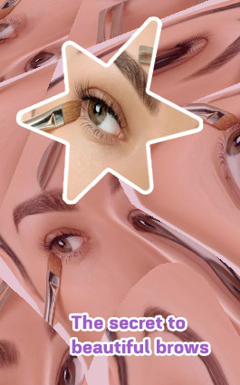 Faded brows