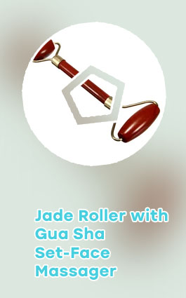 Jade stone face massage