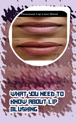 Lip blush dark lips