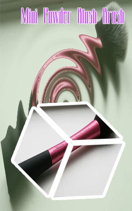 Mini blush brush