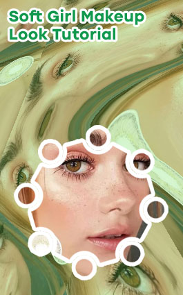 Soft makeup