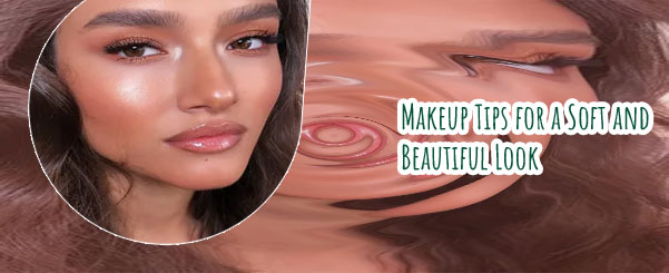 Soft natural makeup look